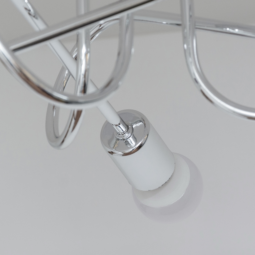 Πλαφονιέρα OXFORD 3xE27/15W/230V γυαλιστερό χρώμιο
