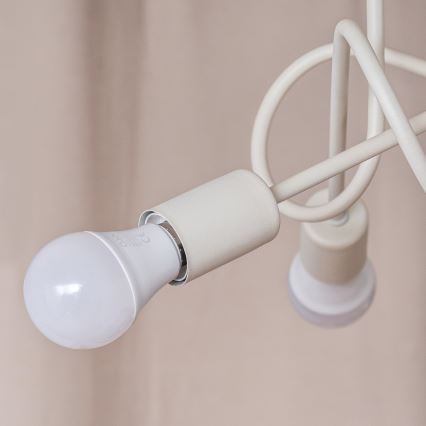 Πλαφονιέρα OXFORD 3xE27/15W/230V κρεμ
