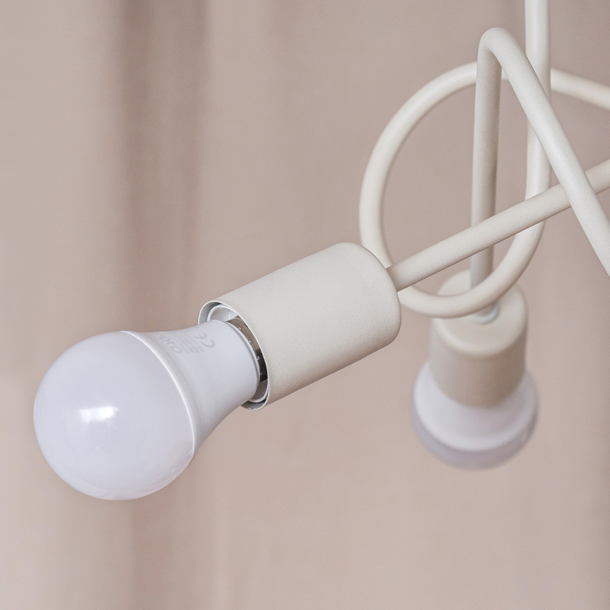 Πλαφονιέρα OXFORD 3xE27/15W/230V κρεμ