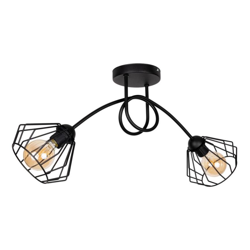 Πλαφονιέρα οροφής CEED 2xE27/60W/230V