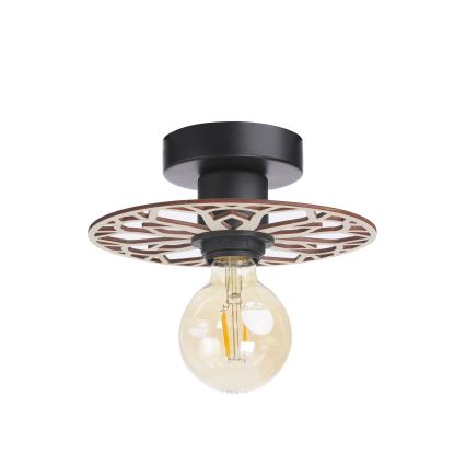 Πλαφονιέρα οροφής FALCO 1xE27/60W/230V διάμετρος 20 cm μπεζ