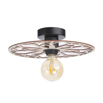 Πλαφονιέρα οροφής FALCO 1xE27/60W/230V διάμετρος 30 cm μπεζ
