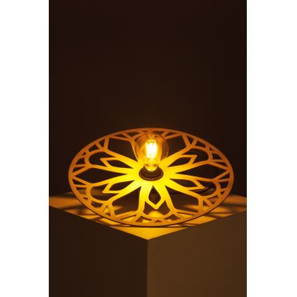 Πλαφονιέρα οροφής FALCO 1xE27/60W/230V διάμετρος 40 cm μπεζ