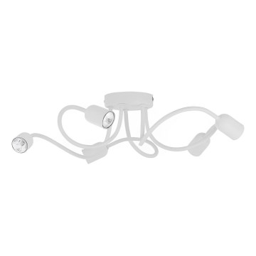 Πλαφονιέρα οροφής GRACJAN 5xGU10/10W/230V