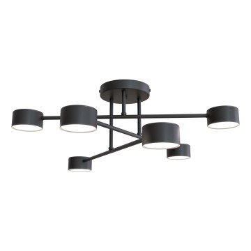 Πλαφονιέρα οροφής HALO 6xGX53/8W/230V μαύρο