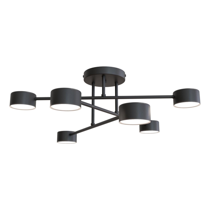 Πλαφονιέρα οροφής HALO 6xGX53/8W/230V μαύρο