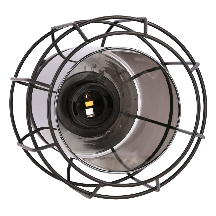 Πλαφονιέρα οροφής JONERA 1xE27/40W/230V μαύρο