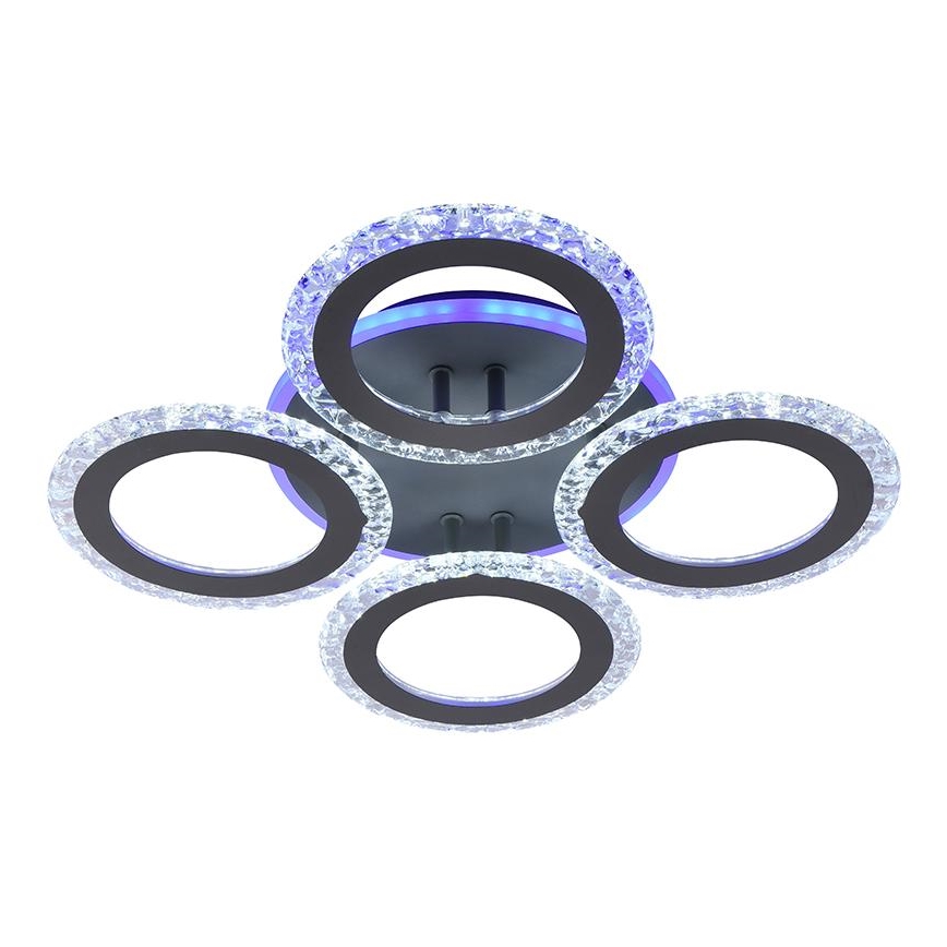 Πλαφονιέρα οροφής LED RGB ντιμαριζόμενη LED/55W/230V 3000-6500K + τηλεχειριστήριο