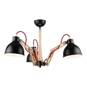 Πλαφονιέρα οροφής MARCELLO 3xE27/60W/230V - FSC πιστοποιημένο
