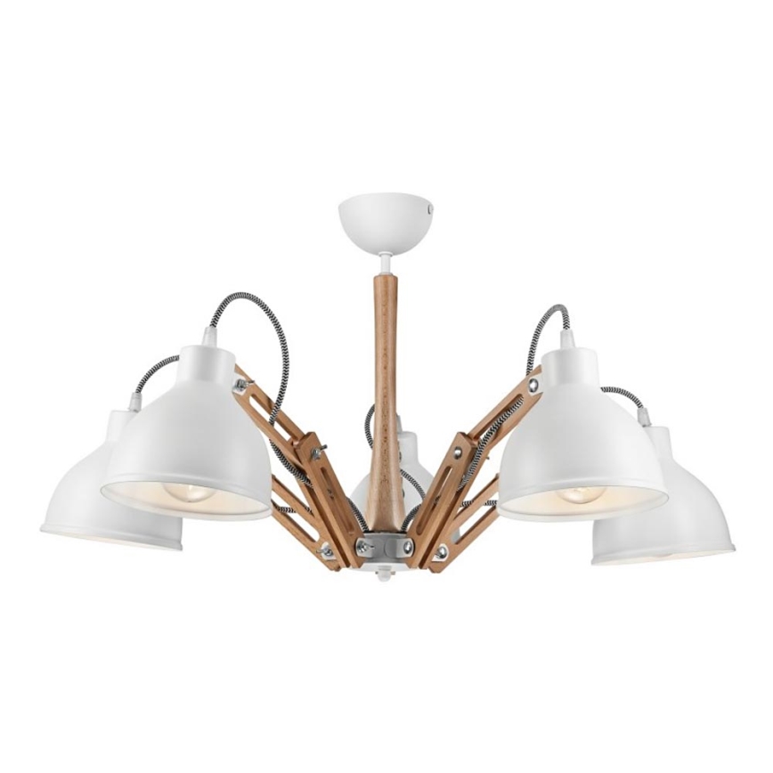 Πλαφονιέρα οροφής MARCELLO 5xE27/60W/230V - FSC πιστοποιημένο
