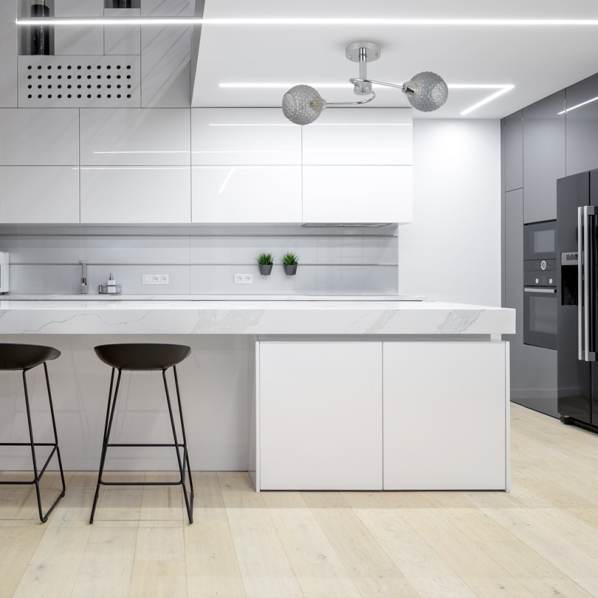 Πλαφονιέρα οροφής OAKLAND 2xE27/60W/230V