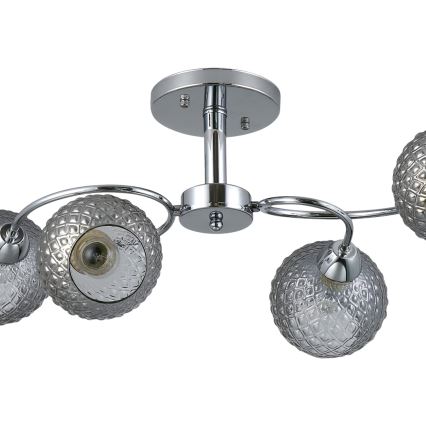 Πλαφονιέρα οροφής OAKLAND 4xE27/60W/230V