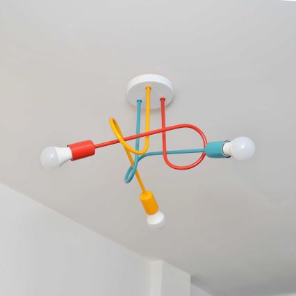 Πλαφονιέρα οροφής OXFORD 3xE27/15W/230V