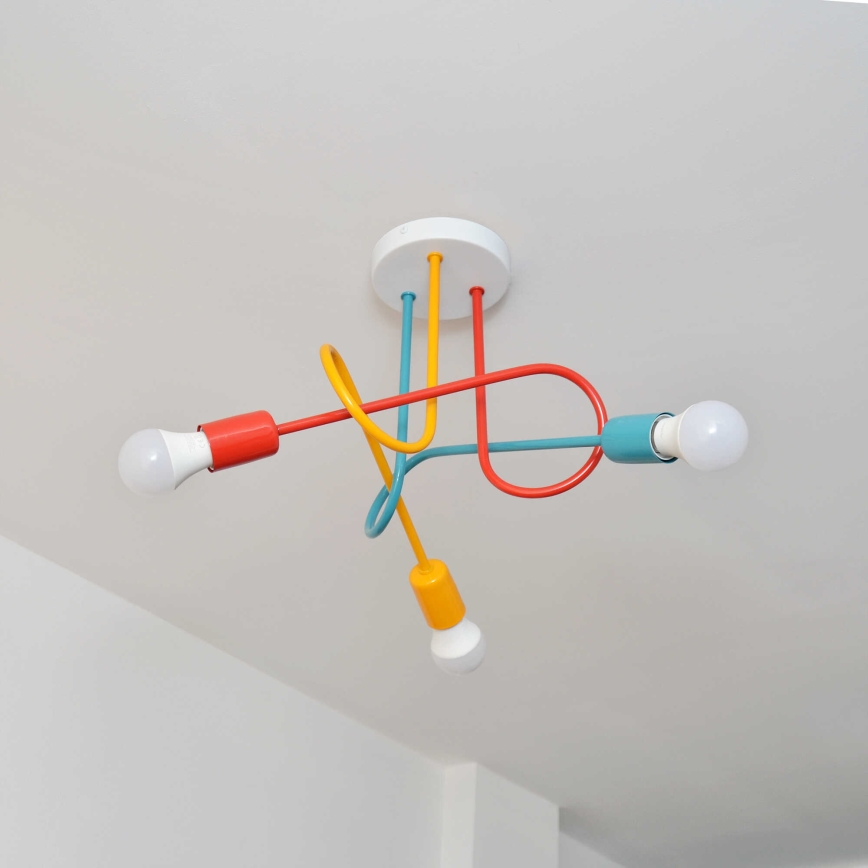 Πλαφονιέρα οροφής OXFORD 3xE27/15W/230V