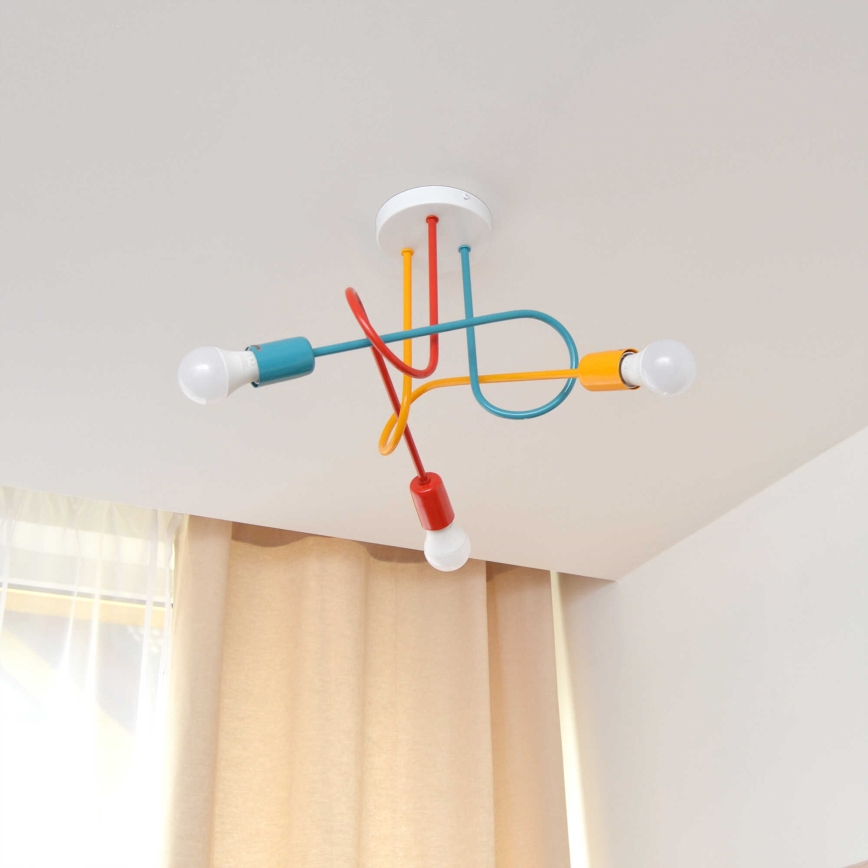 Πλαφονιέρα οροφής OXFORD 3xE27/15W/230V