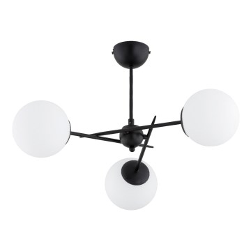 Πλαφονιέρα οροφής PRIMERY 3xE14/10W/230V μαύρο