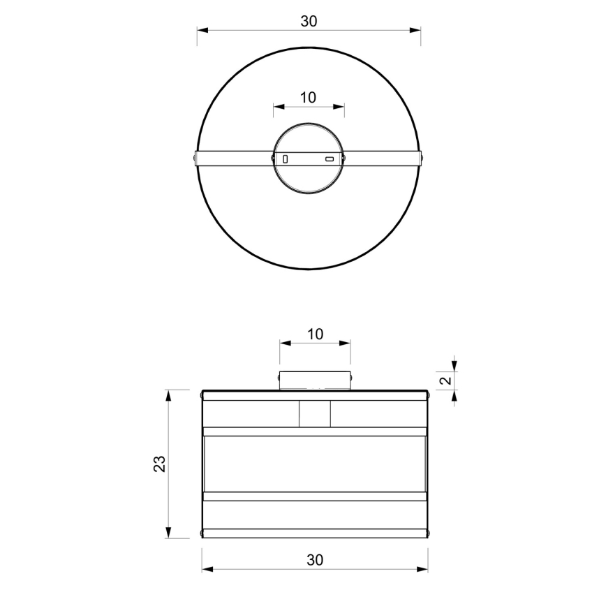 Πλαφονιέρα οροφής RIM 1xE27/60W/230V μαύρο/χρυσό