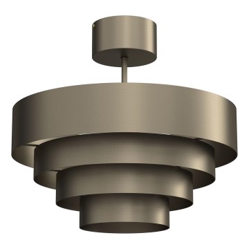 Πλαφονιέρα οροφής RINGS 1xE27/15W/230V ορείχαλκος