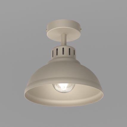 Πλαφονιέρα οροφής SVEN 1xE27/15W/230V μπεζ