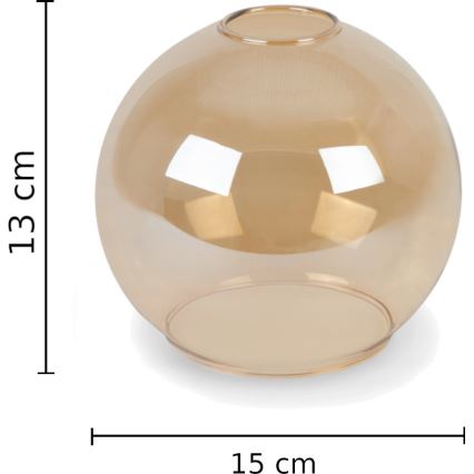 Πλαφονιέρα οροφής VENUS WOOD 3xE27/60W/230V μαύρο/φιμέ καφέ