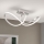 Πλαφονιέρα οροφής ντιμαριζόμενη LED CIRCUS LED/30W/230V ματ χρώμιο