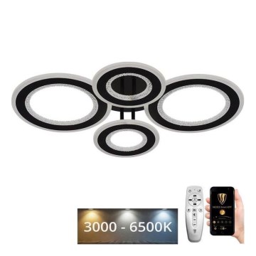 Πλαφονιέρα οροφής ντιμαριζόμενη LED LED/100W/230V 3000-6500K + τηλεχειριστήριο