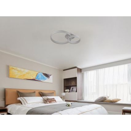Πλαφονιέρα οροφής ντιμαριζόμενη LED LED/110W/230V 3000-6500K + τηλεχειριστήριο