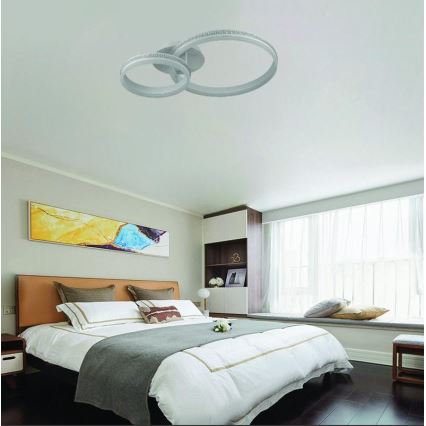Πλαφονιέρα οροφής ντιμαριζόμενη LED LED/110W/230V 3000-6500K + τηλεχειριστήριο