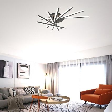 Πλαφονιέρα οροφής ντιμαριζόμενη LED LED/120W/230V 3000-6500K + τηλεχειριστήριο