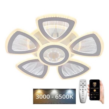 Πλαφονιέρα οροφής ντιμαριζόμενη LED LED/145W/230V 3000-6500K + τηλεχειριστήριο