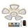 Πλαφονιέρα οροφής ντιμαριζόμενη LED LED/145W/230V 3000-6500K + τηλεχειριστήριο