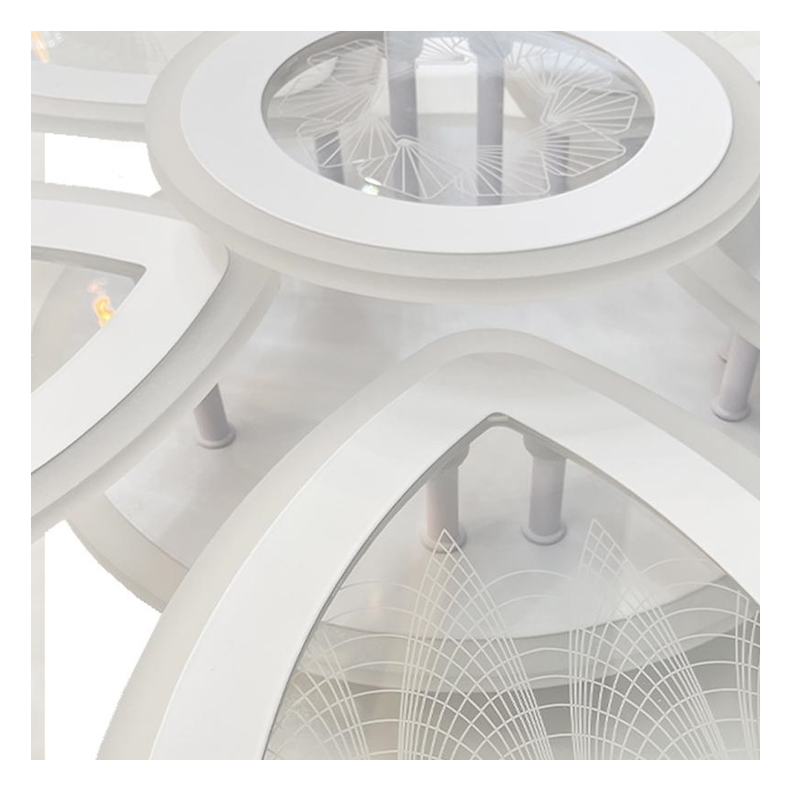Πλαφονιέρα οροφής ντιμαριζόμενη LED LED/145W/230V 3000-6500K + τηλεχειριστήριο