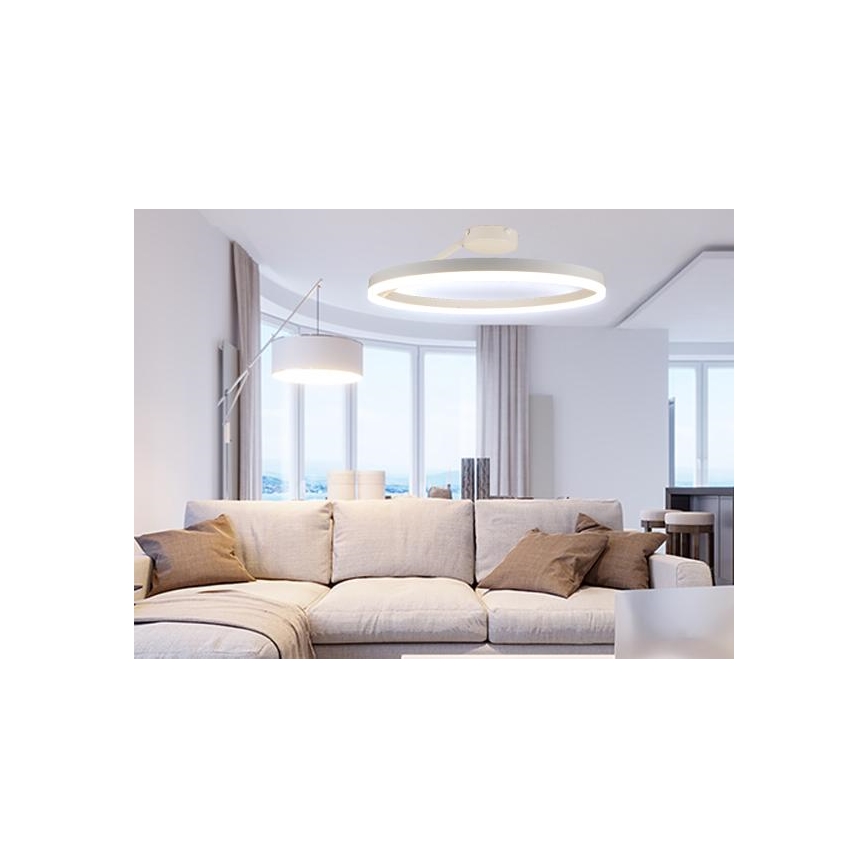 Πλαφονιέρα οροφής ντιμαριζόμενη LED LED/40W/230V 3000-6500K λευκό + τηλεχειριστήριο