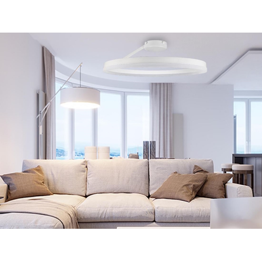 Πλαφονιέρα οροφής ντιμαριζόμενη LED LED/40W/230V 3000-6500K λευκό + τηλεχειριστήριο