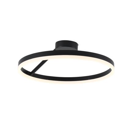 Πλαφονιέρα οροφής ντιμαριζόμενη LED LED/40W/230V 3000-6500K μαύρο + τηλεχειριστήριο