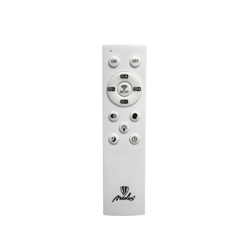 Πλαφονιέρα οροφής ντιμαριζόμενη LED LED/40W/230V 3000-6500K μαύρο + τηλεχειριστήριο