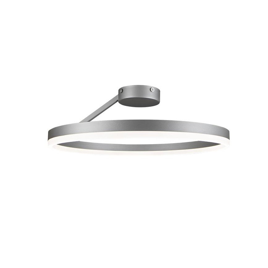 Πλαφονιέρα οροφής ντιμαριζόμενη LED LED/40W/230V 3000-6500K ματ χρώμιο + τηλεχειριστήριο