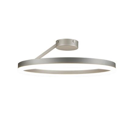Πλαφονιέρα οροφής ντιμαριζόμενη LED LED/40W/230V 3000-6500K ματ χρώμιο + τηλεχειριστήριο