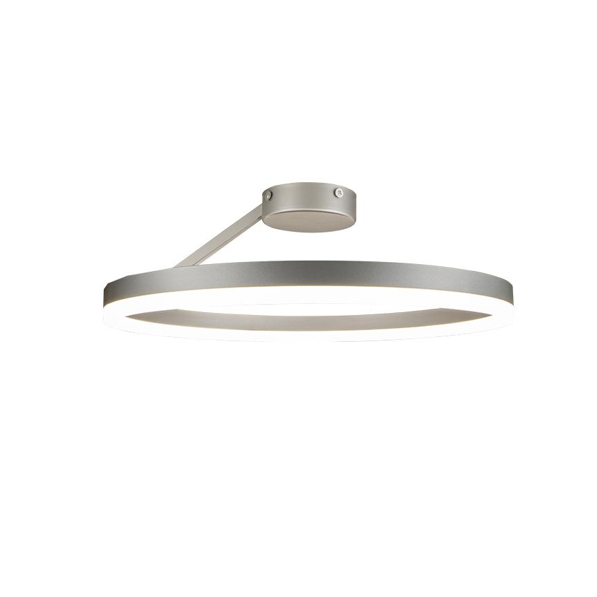 Πλαφονιέρα οροφής ντιμαριζόμενη LED LED/40W/230V 3000-6500K ματ χρώμιο + τηλεχειριστήριο