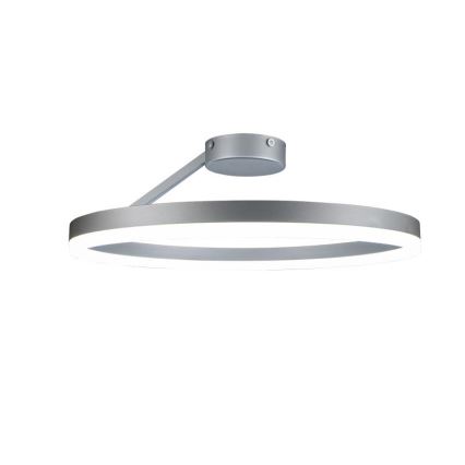 Πλαφονιέρα οροφής ντιμαριζόμενη LED LED/40W/230V 3000-6500K ματ χρώμιο + τηλεχειριστήριο