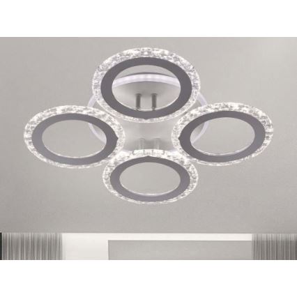 Πλαφονιέρα οροφής ντιμαριζόμενη LED LED/55W/230V 3000-6500K + τηλεχειριστήριο