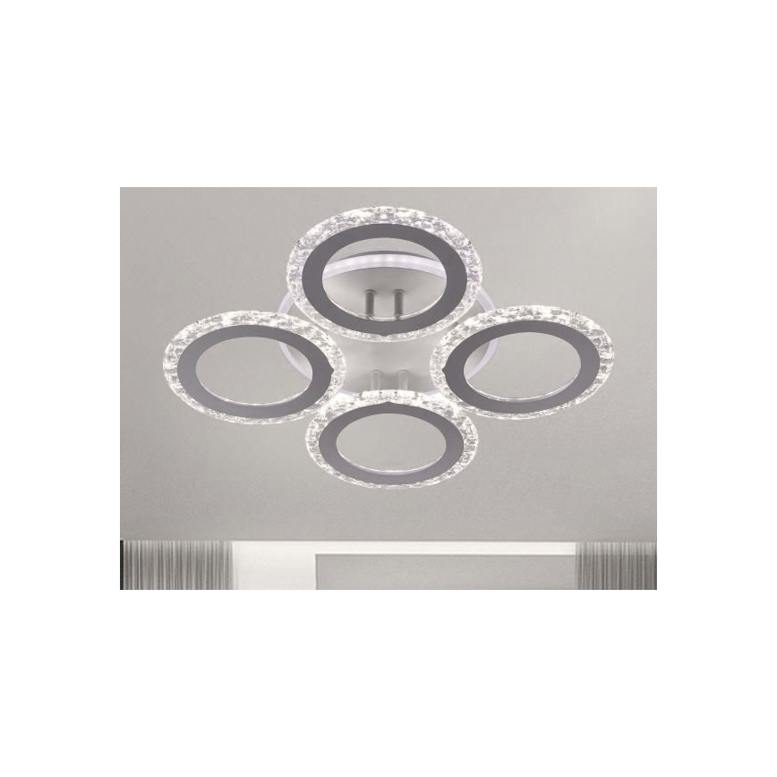 Πλαφονιέρα οροφής ντιμαριζόμενη LED LED/55W/230V 3000-6500K + τηλεχειριστήριο