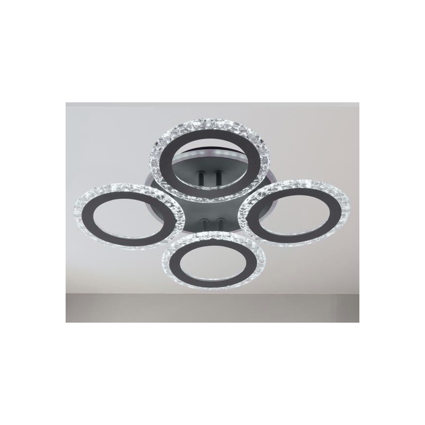 Πλαφονιέρα οροφής ντιμαριζόμενη LED LED/55W/230V 3000-6500K + τηλεχειριστήριο
