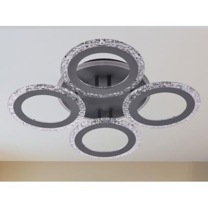 Πλαφονιέρα οροφής ντιμαριζόμενη LED LED/55W/230V 3000-6500K + τηλεχειριστήριο