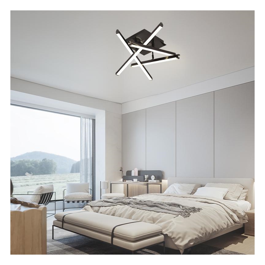 Πλαφονιέρα οροφής ντιμαριζόμενη LED LED/60W/230V 3000-6500K + τηλεχειριστήριο