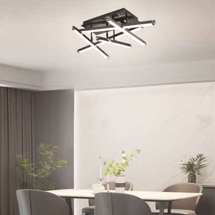 Πλαφονιέρα οροφής ντιμαριζόμενη LED LED/60W/230V 3000-6500K + τηλεχειριστήριο
