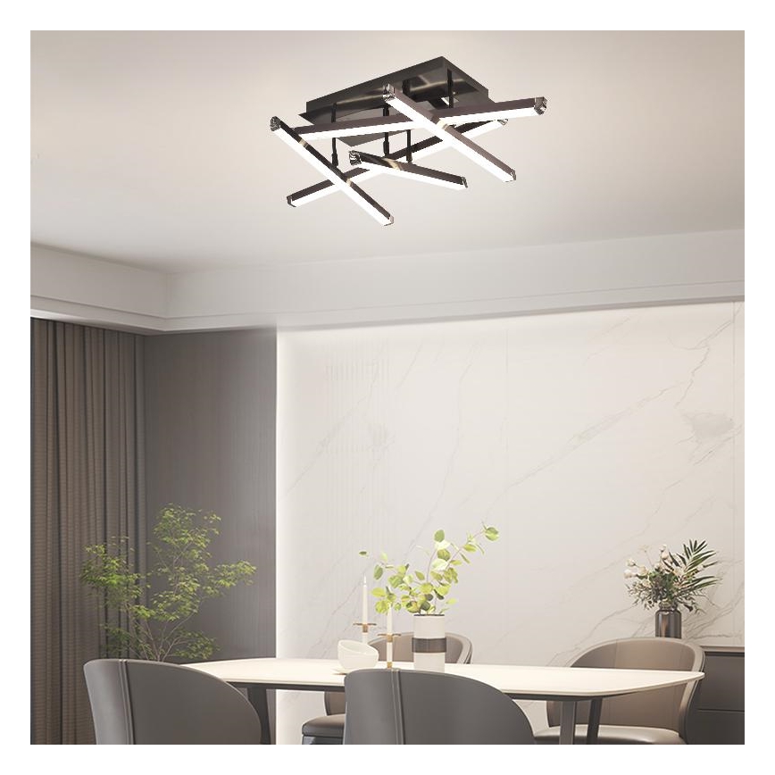 Πλαφονιέρα οροφής ντιμαριζόμενη LED LED/60W/230V 3000-6500K + τηλεχειριστήριο