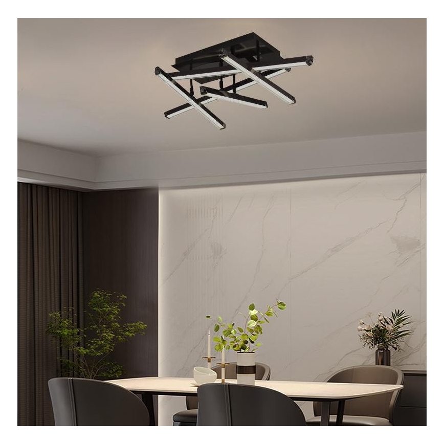 Πλαφονιέρα οροφής ντιμαριζόμενη LED LED/60W/230V 3000-6500K + τηλεχειριστήριο