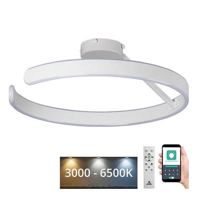 Πλαφονιέρα οροφής ντιμαριζόμενη LED LED/72W/230V 3000-6500K λευκό + τηλεχειριστήριο
