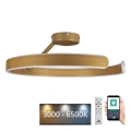 Πλαφονιέρα οροφής ντιμαριζόμενη LED LED/72W/230V 3000-6500K χρυσό + τηλεχειριστήριο